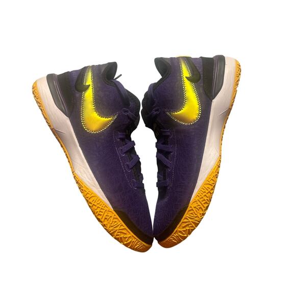 Nike Zoom LeBron NXXT Gen Lakers DR8784-500 Purple Gold Mens 9 Basketaball Shoes main image 5